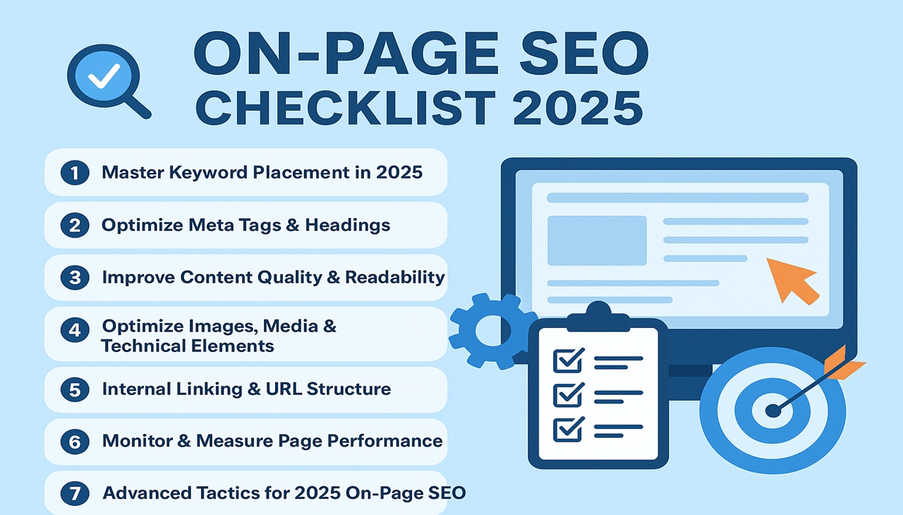 On Page SEO Checklist to Optimize Titles, Content, and URLs